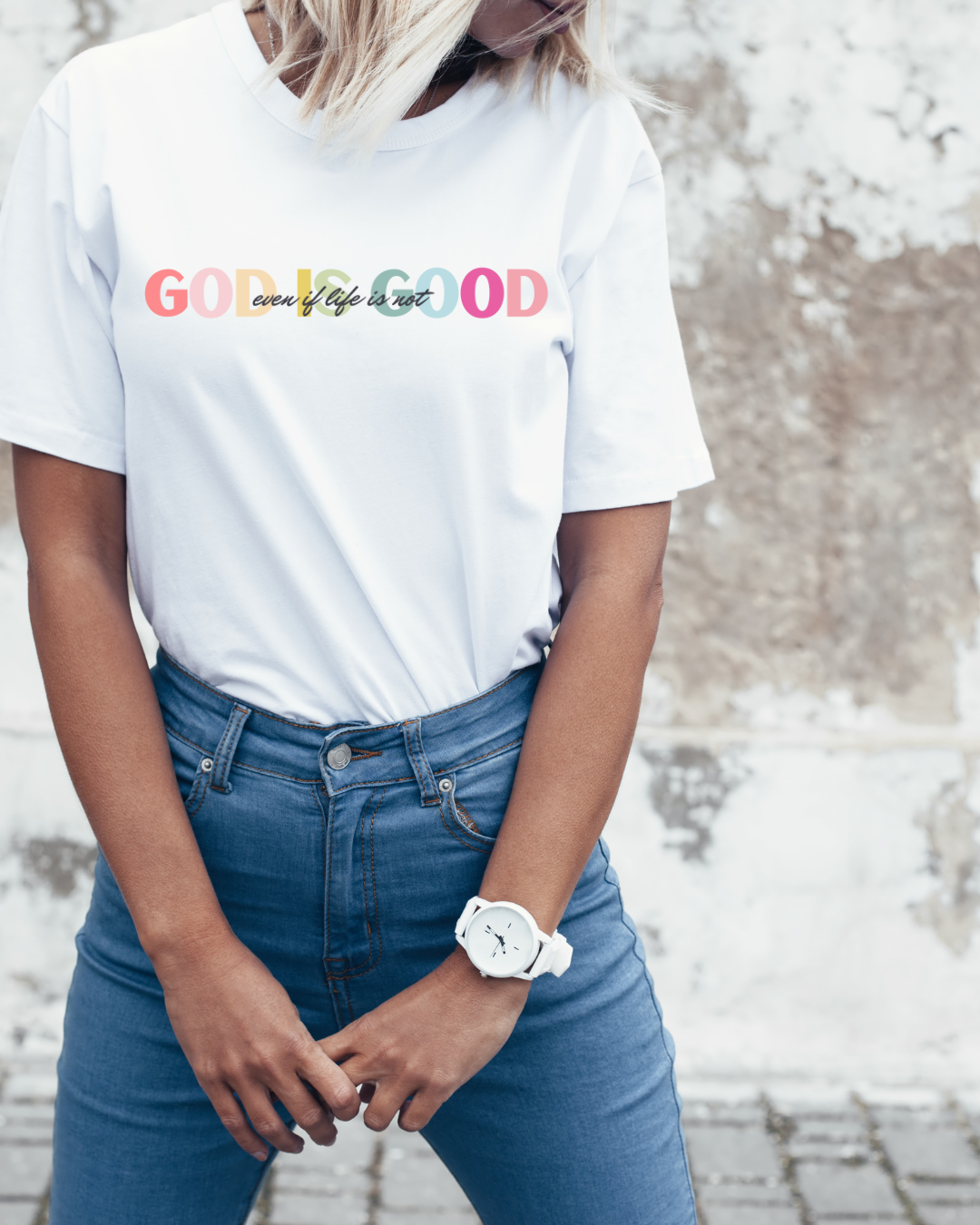 God is Good Even If Life Is Not-Women's Christian T-shirt