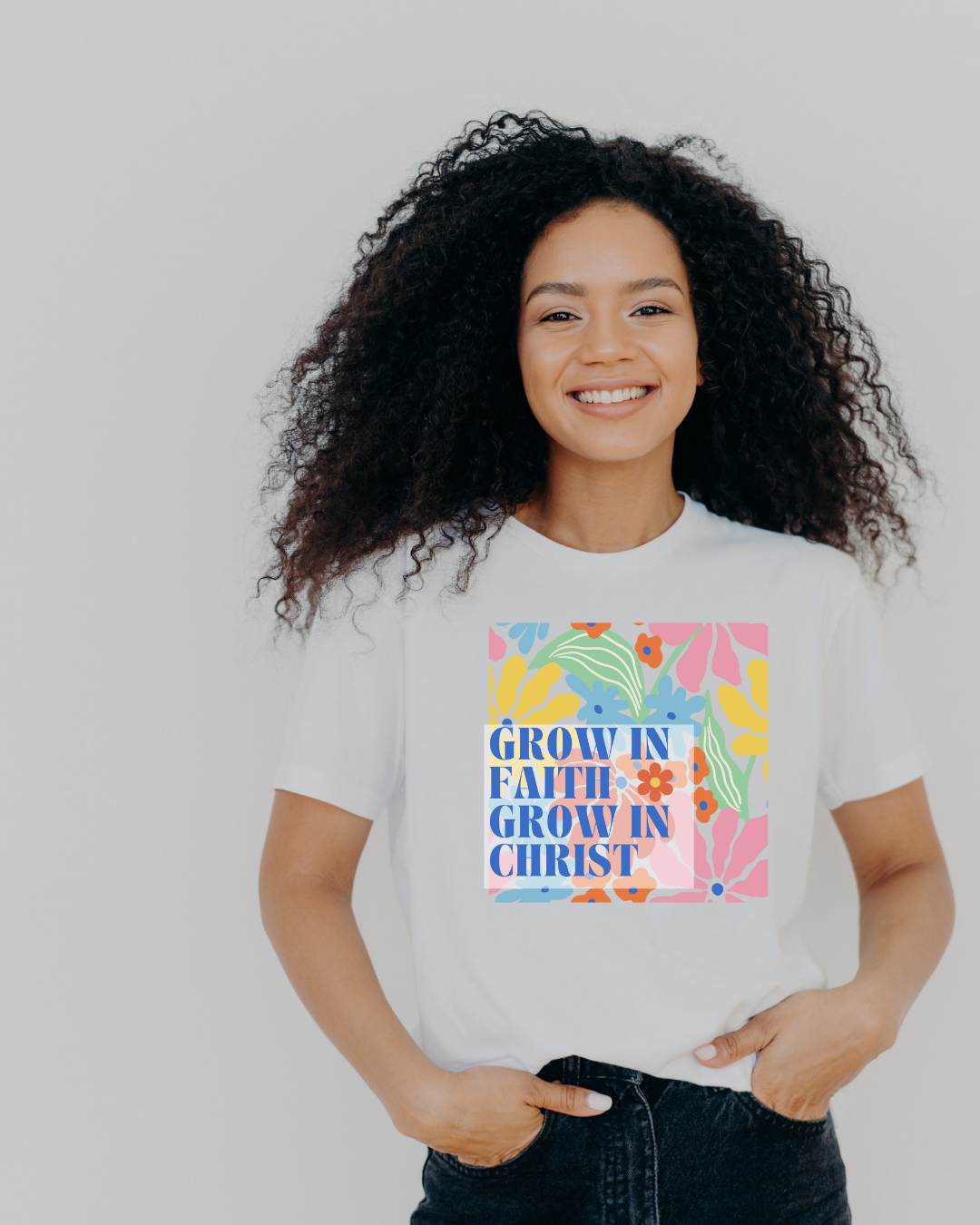 Grow In Faith-Grow In Christ Tee