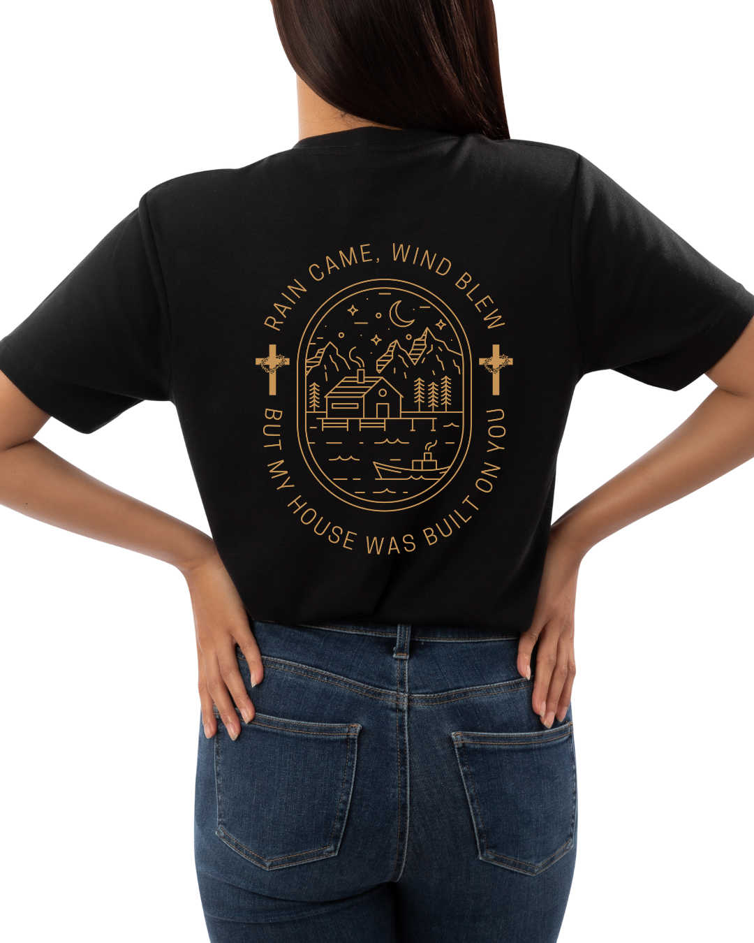 Firm Foundation Tee- Built on Christ